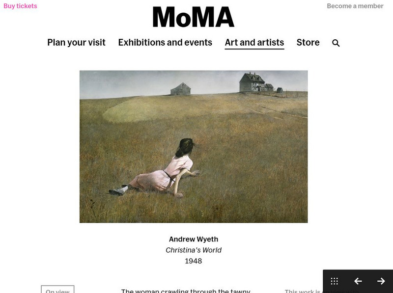 Mo Ma: Christina's World: Behind the Art Website