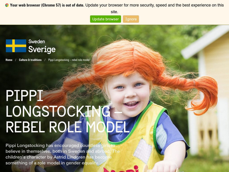 Pippi Longstocking Swedish Rebel and Feminist Role Model Website Pippi Longstocking Swedish Rebel and Feminist Role Model Website