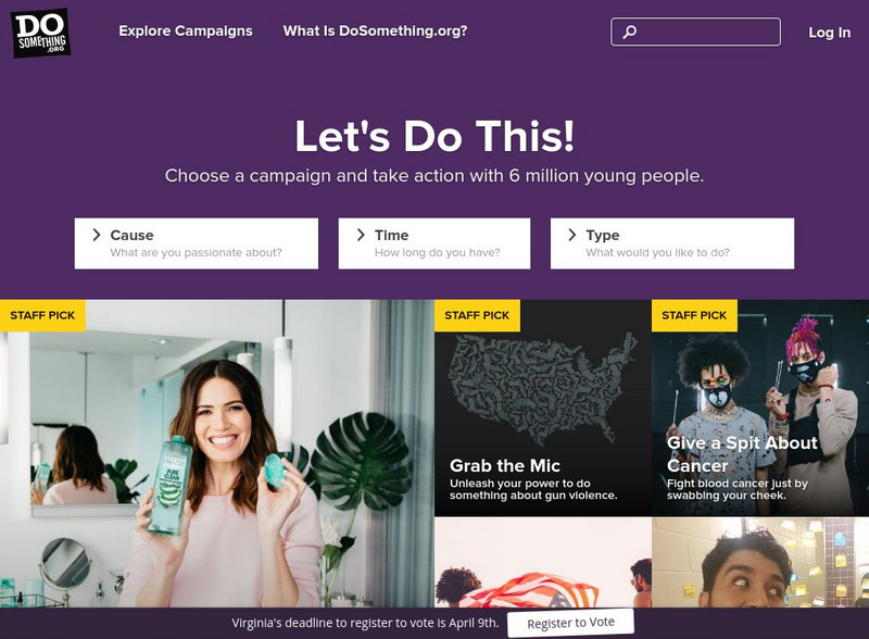 Do something.org Website Do something.org Website