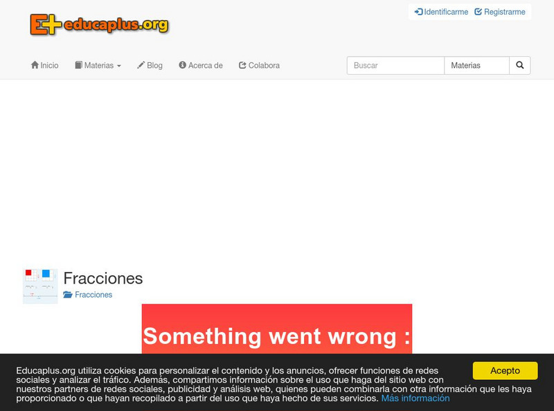 Educaplus: Fracciones Interactive Educaplus: Fracciones Interactive