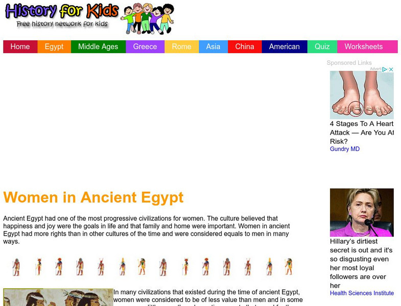 History for Kids: Ancient Egyptian Games Handout History for Kids: Ancient Egyptian Games Handout