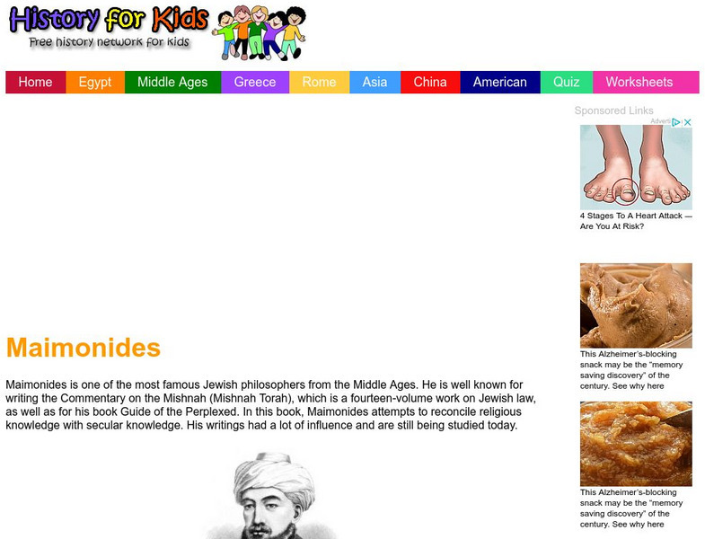 History for Kids: Roman Food Handout History for Kids: Roman Food Handout
