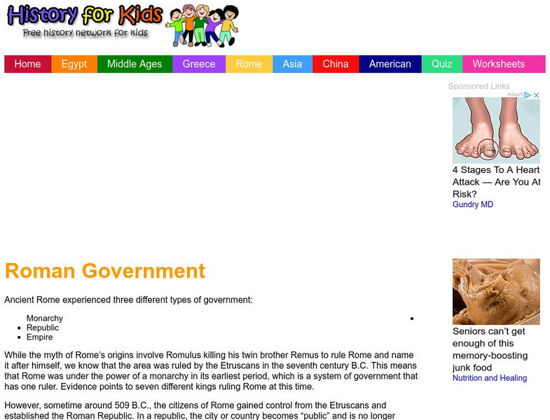 History for Kids: Cherokee Nation Handout