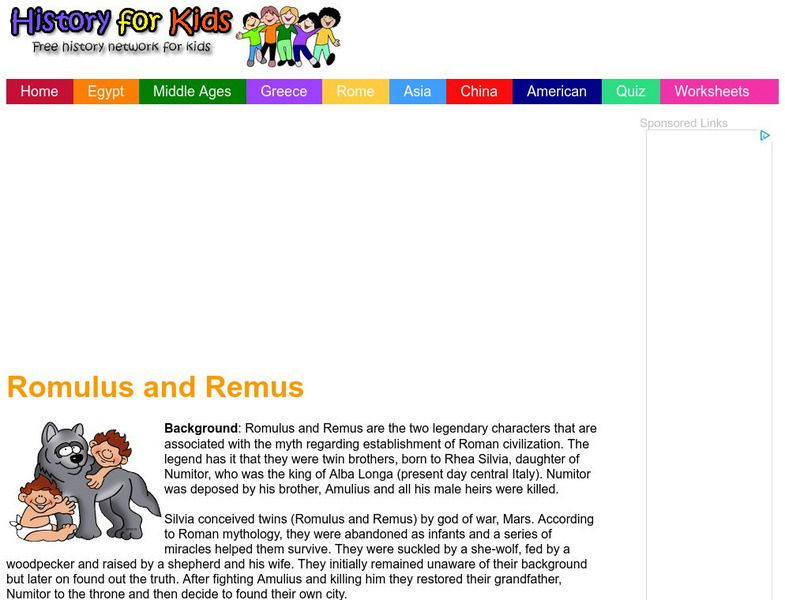 History for Kids: Pocahontas Handout History for Kids: Pocahontas Handout