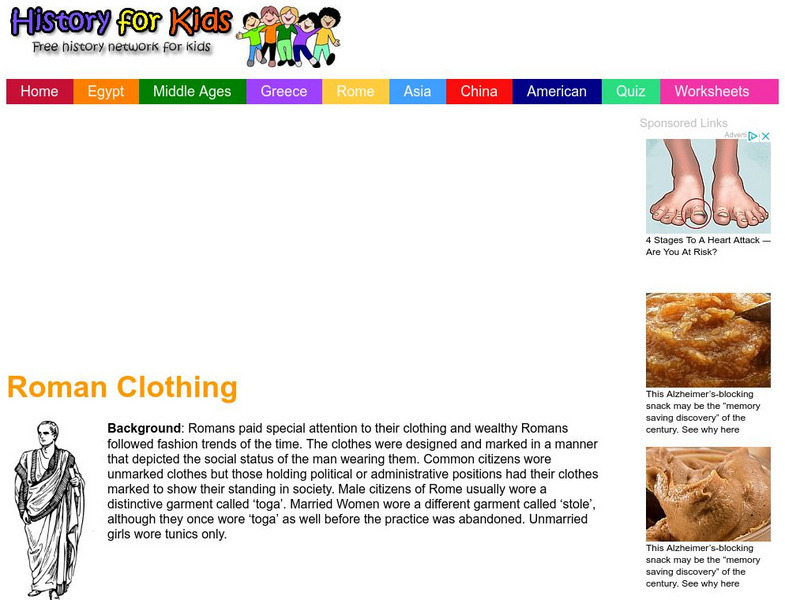 History for Kids: Native American Clothing Handout