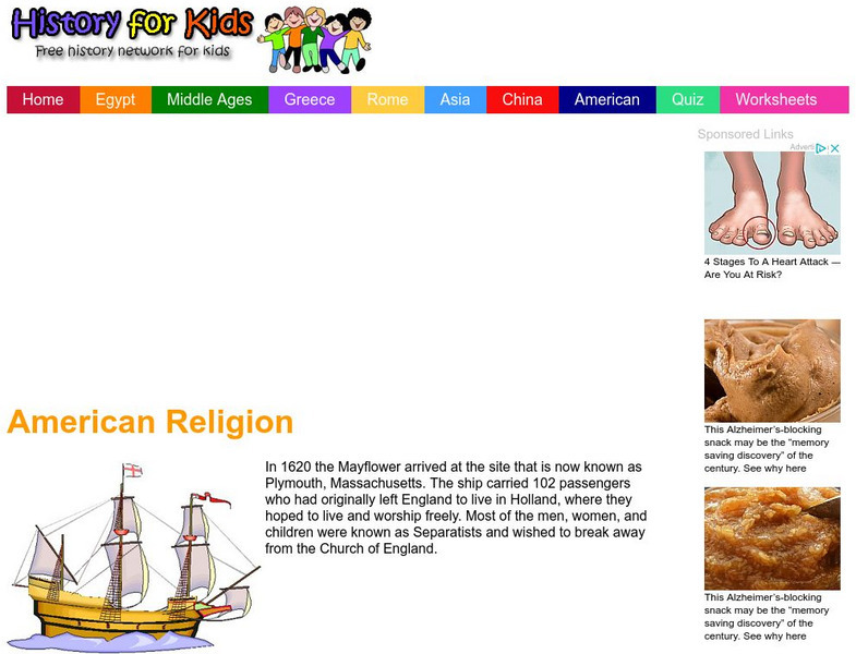 History for Kids: Ancient Egyptian Gods Handout History for Kids: Ancient Egyptian Gods Handout