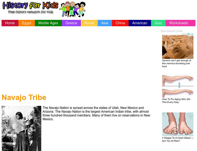 History for Kids: North American History Handout