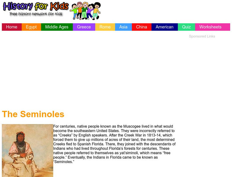 History for Kids: Sitting Bull Handout