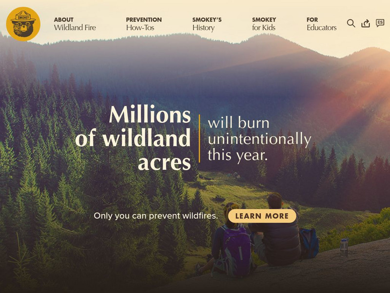 Smokey Kids: Only You Can Prevent Wildfires Activity Smokey Kids: Only You Can Prevent Wildfires Activity