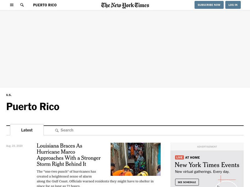 New York Times: Puerto Rico News Website New York Times: Puerto Rico News Website