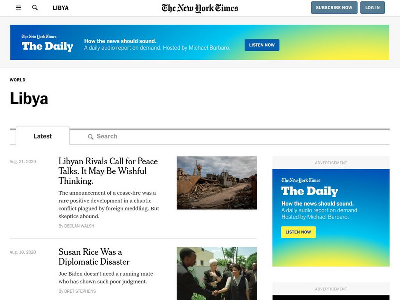 New York Times: Libya Protests and Revolts 2011 Activity New York Times: Libya Protests and Revolts 2011 Activity
