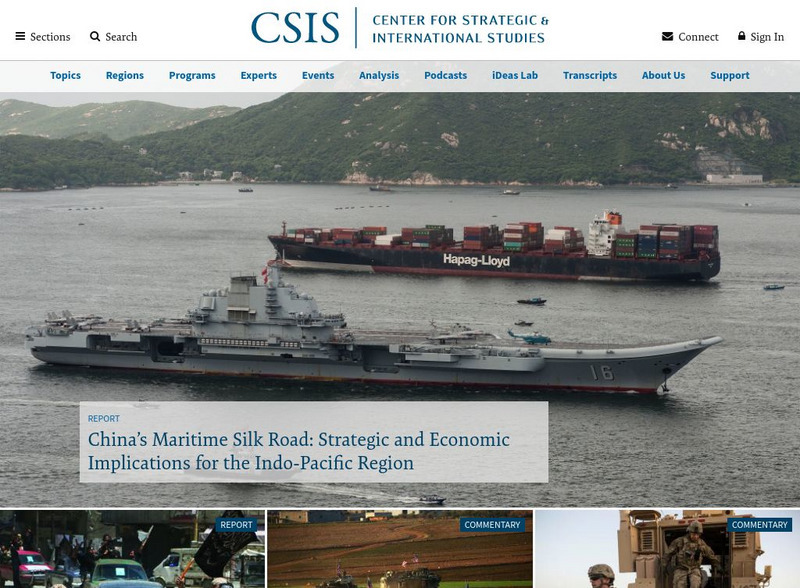 Center for Strategic & International Studies Website Center for Strategic & International Studies Website