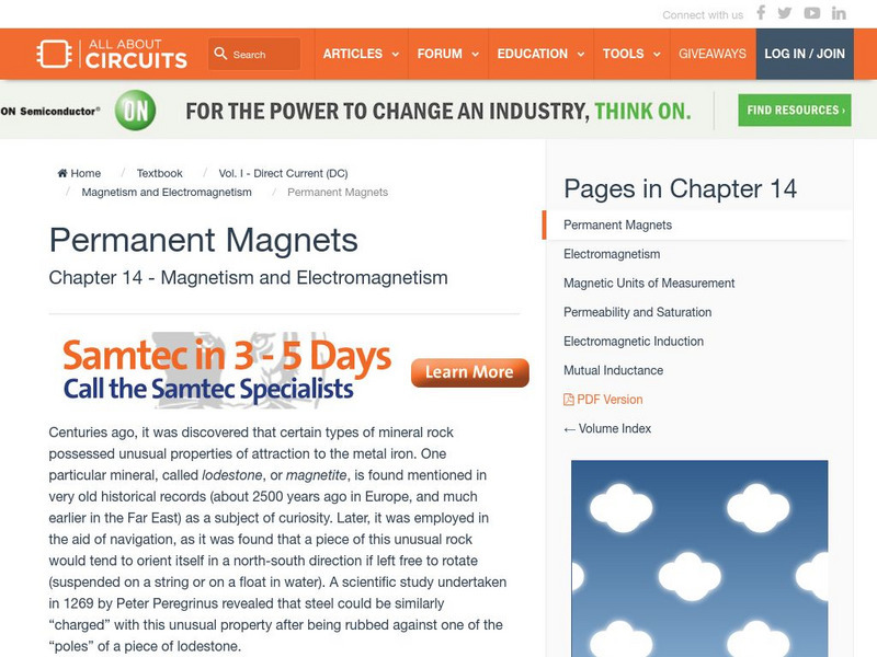 All About Circuits: Magnetism and Electromagnetism: Permanent Magnets eBook All About Circuits: Magnetism and Electromagnetism: Permanent Magnets eBook