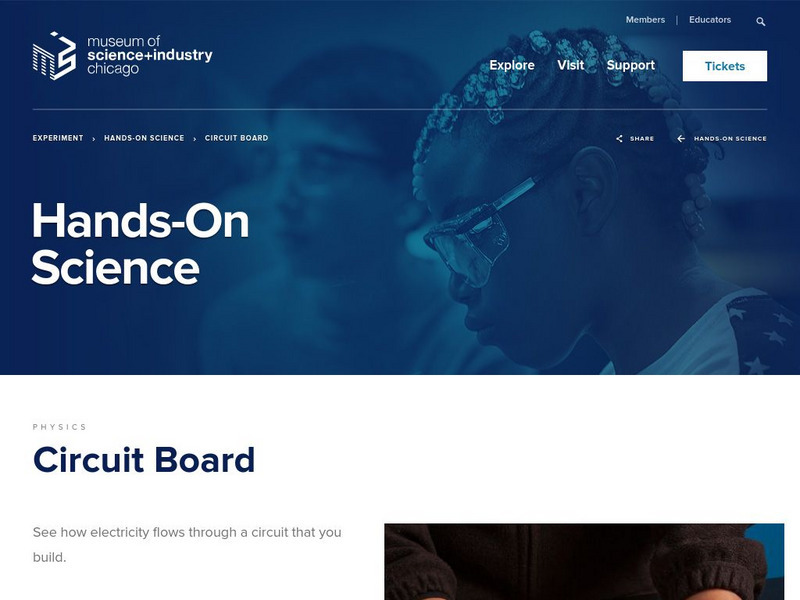 Museum of Science and Industry: Online Science: Make a Circuit Board Activity Museum of Science and Industry: Online Science: Make a Circuit Board Activity