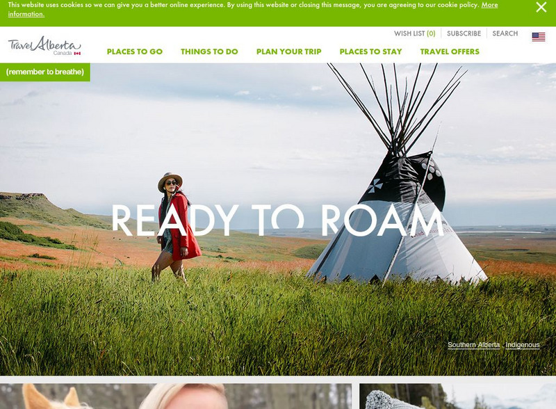 Travel Alberta Website Travel Alberta Website