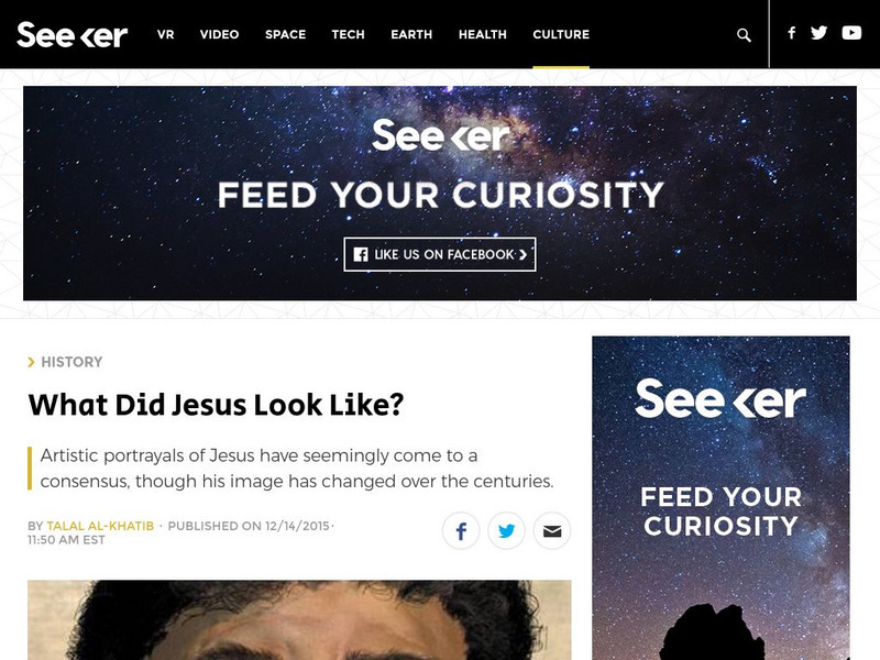 Seeker: Week of 12 13 16: What Did Jesus Look Like Article Seeker: Week of 12 13 16: What Did Jesus Look Like Article