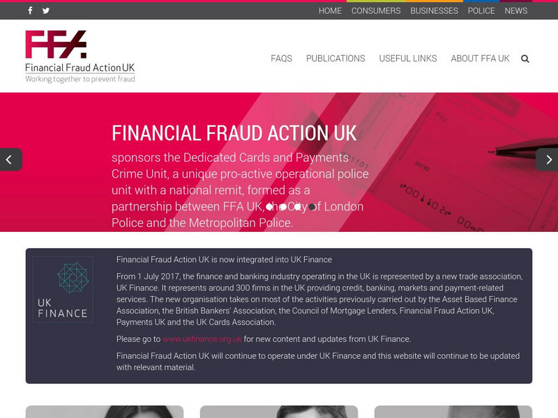 Financial Fraud Action Uk Website Financial Fraud Action Uk Website
