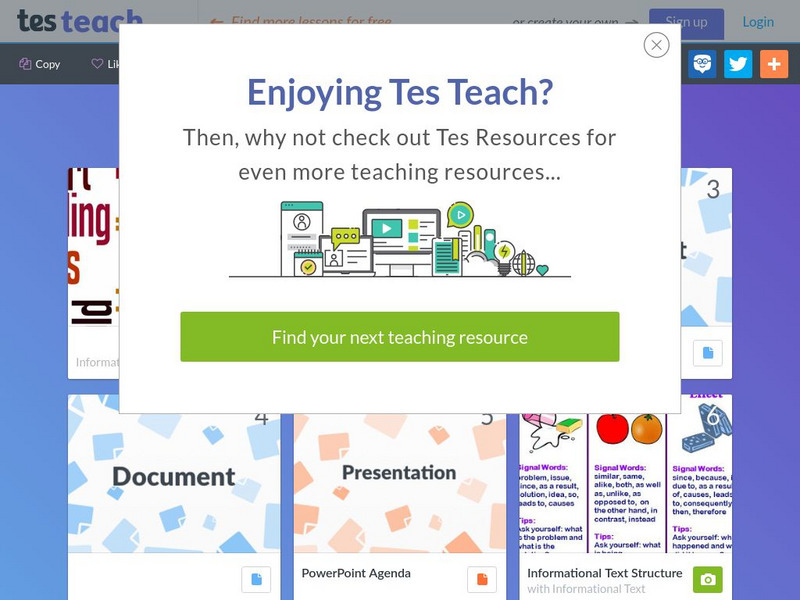 Blendspace: Informational Text Unit Plan for 3rd - 8th Grade | Lesson ...