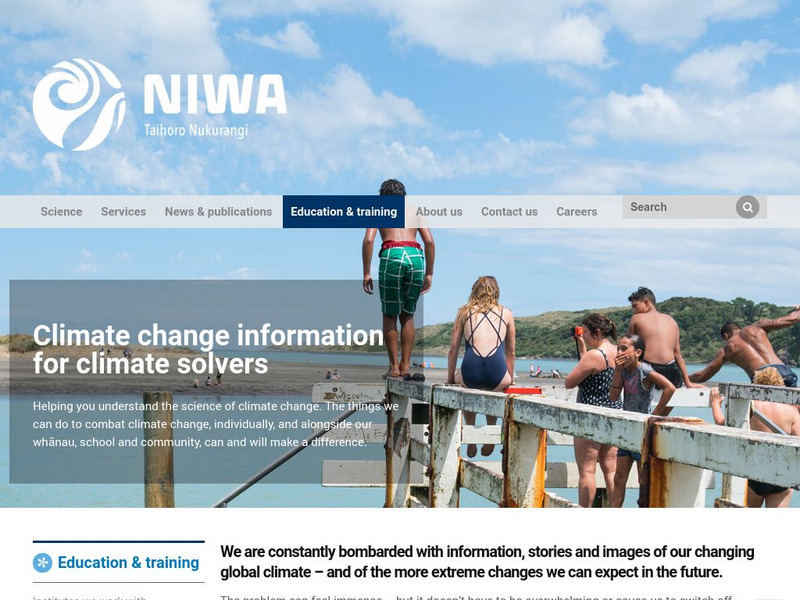 Niwa: Climate Change, Global Warming, and Greenhouse Gases Website Niwa: Climate Change, Global Warming, and Greenhouse Gases Website