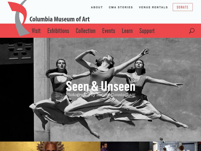 Columbia Museum of Art Website Columbia Museum of Art Website
