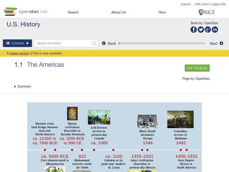 Open Stax: The Americas eBook Open Stax: The Americas eBook