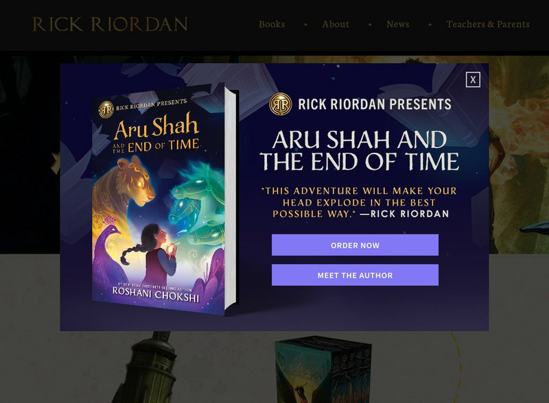Official Site of Rick Riordan Website