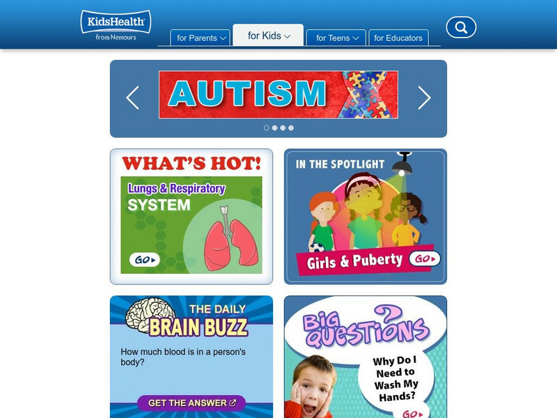 Kids Health: For Kids Article Kids Health: For Kids Article