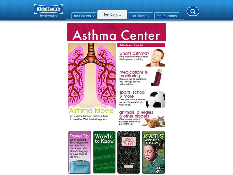 Kids Health: Asthma Center Article Kids Health: Asthma Center Article