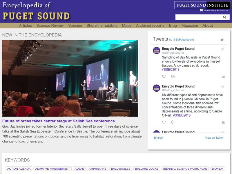Encyclopedia of Puget Sound Website Encyclopedia of Puget Sound Website
