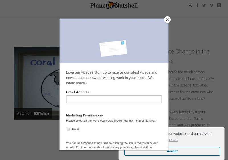 Planet Nutshell: Climate Science: Climate Change in the Oceans Instructional Video