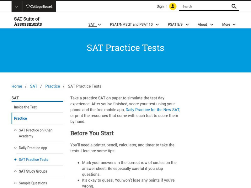 College Board: Sat: Full Practice Tests Study Guide College Board: Sat: Full Practice Tests Study Guide