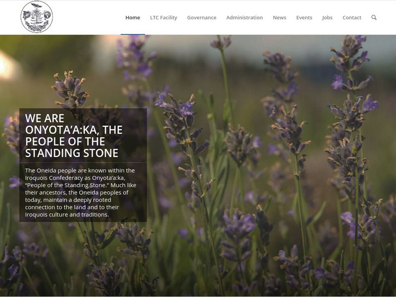 Oneida Nation of the Thames Website