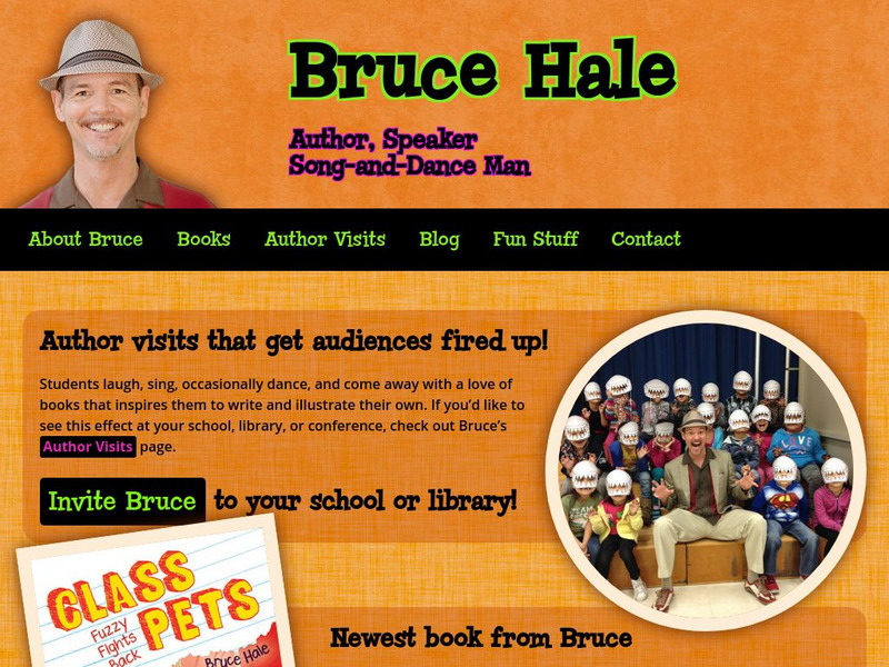 Bruce Hale: How to Write a Story Activity Bruce Hale: How to Write a Story Activity