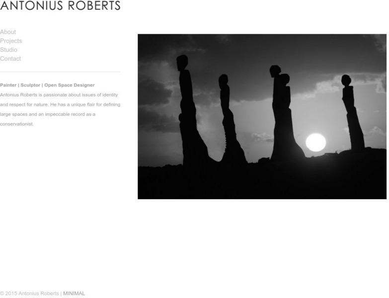 Antonius Roberts Website