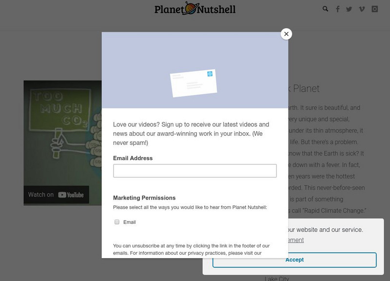 Planet Nutshell: Climate Science: A Sick Planet Instructional Video