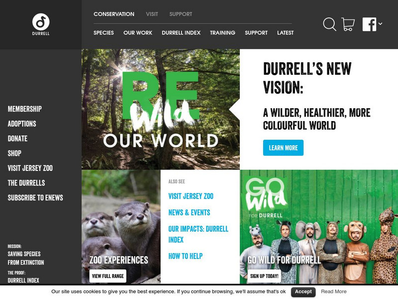 Durrell Wildlife Conservation Trust: Jersey Zoo Handout Durrell Wildlife Conservation Trust: Jersey Zoo Handout