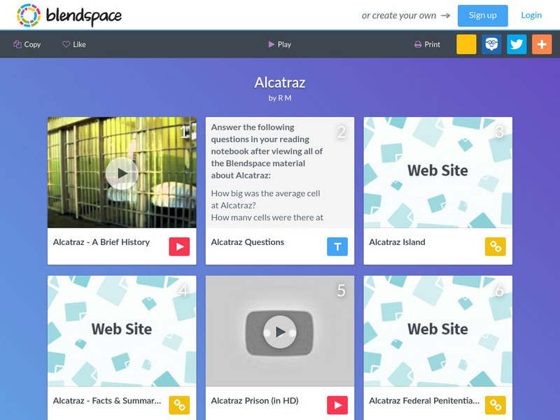Blendspace: Alcatraz Unit Plan Blendspace: Alcatraz Unit Plan
