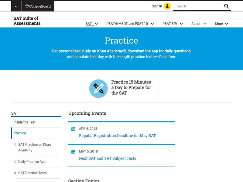 College board.com: Sat Practice Questions Study Guide College board.com: Sat Practice Questions Study Guide