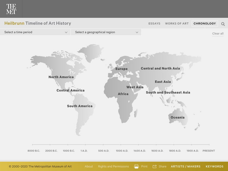 Metropolitan Museum of Art: Heilbrunn Timeline of Art History Graphic Metropolitan Museum of Art: Heilbrunn Timeline of Art History Graphic