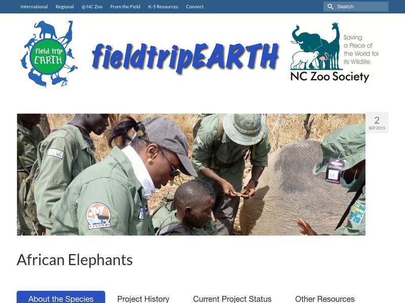 Field Trip Earth: Elephants of Cameroon Handout Field Trip Earth: Elephants of Cameroon Handout