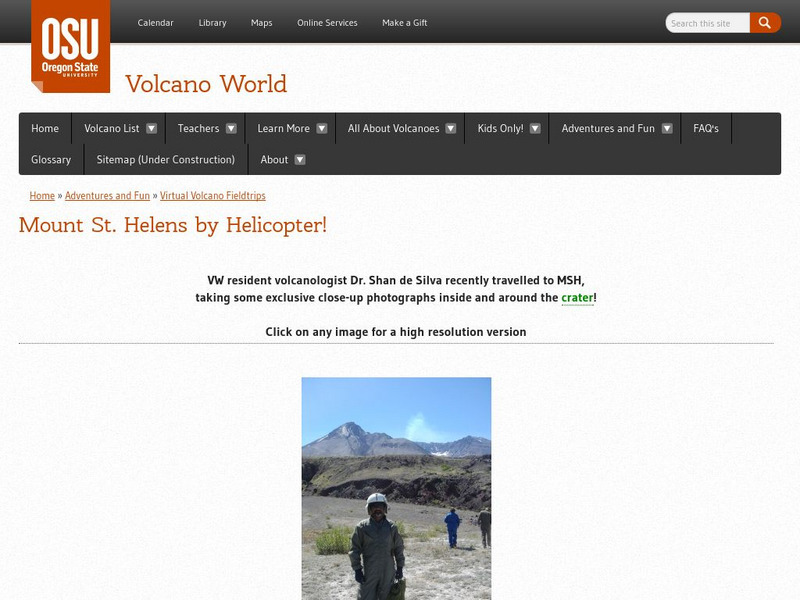 Volcano World: Mount St. Helens by Helicopter! PPT