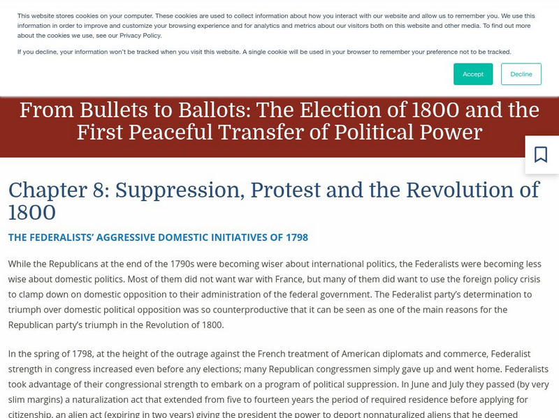Teaching American History: From Bullets to Ballots: Chapter 8 eBook Teaching American History: From Bullets to Ballots: Chapter 8 eBook
