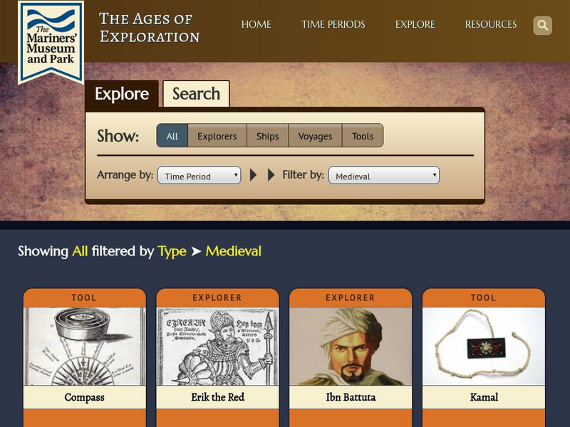 Mariners' Museum: The Ages of Exploration: Medieval Website Mariners' Museum: The Ages of Exploration: Medieval Website