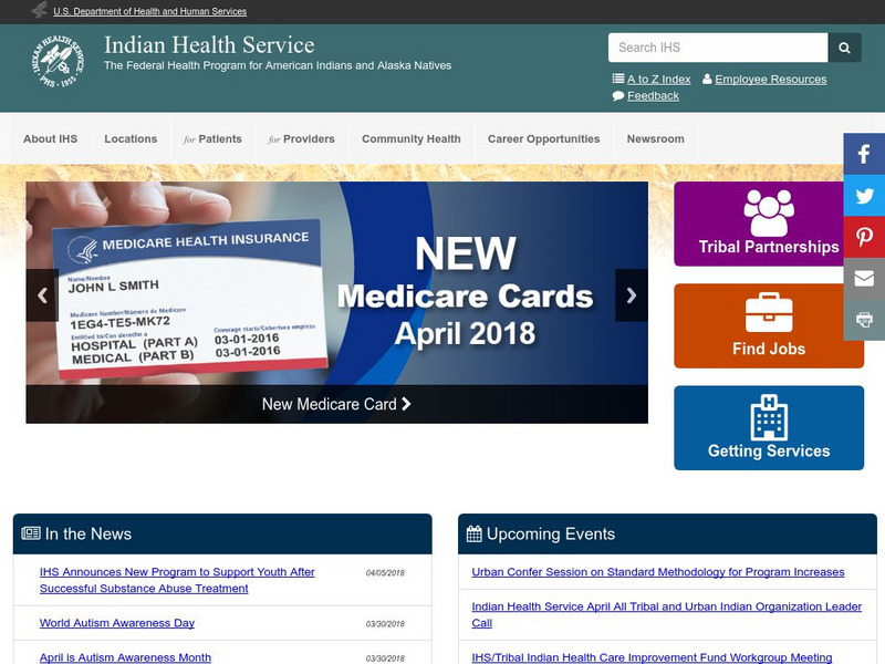Indian Health Service: Internet Home Page Website Indian Health Service: Internet Home Page Website