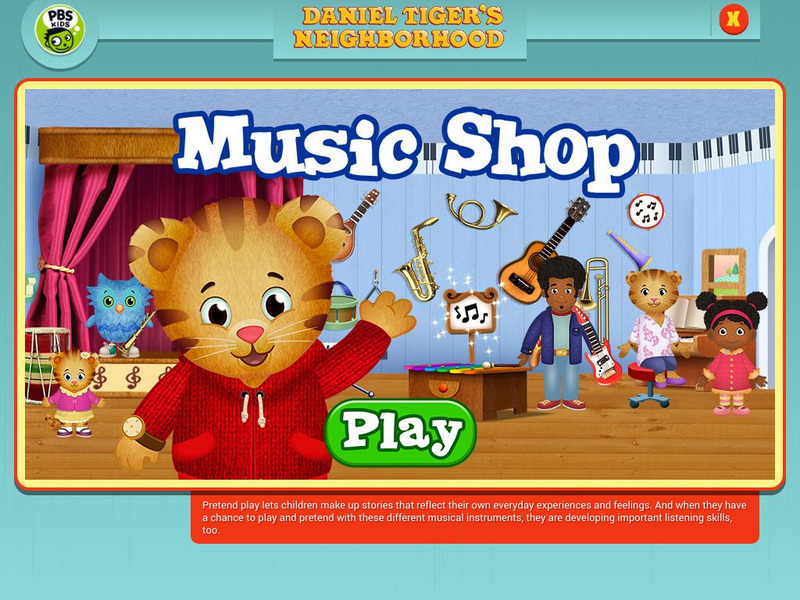 Pbs Kids: Daniel Tiger's Neighborhood: Music Shop Interactive Pbs Kids: Daniel Tiger's Neighborhood: Music Shop Interactive