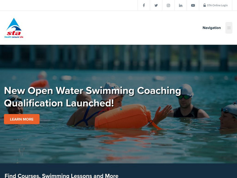 Swimming Teachers' Association Website Swimming Teachers' Association Website