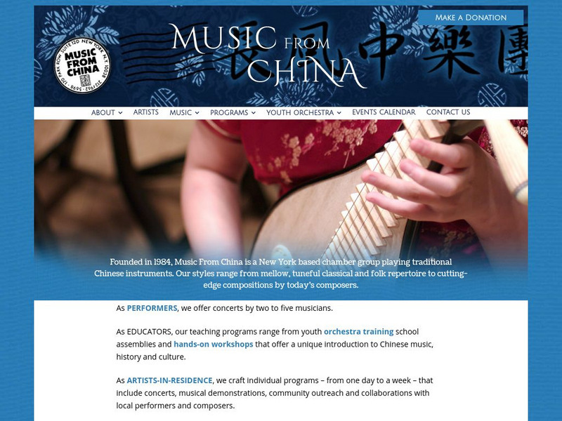 Music From China Website Music From China Website
