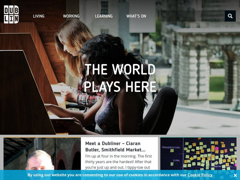 Welcome to dublin.ie (City of Dublin Homepage) Website Welcome to dublin.ie (City of Dublin Homepage) Website