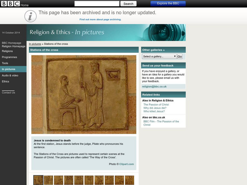 Bbc: The Stations of the Cross Graphic Bbc: The Stations of the Cross Graphic