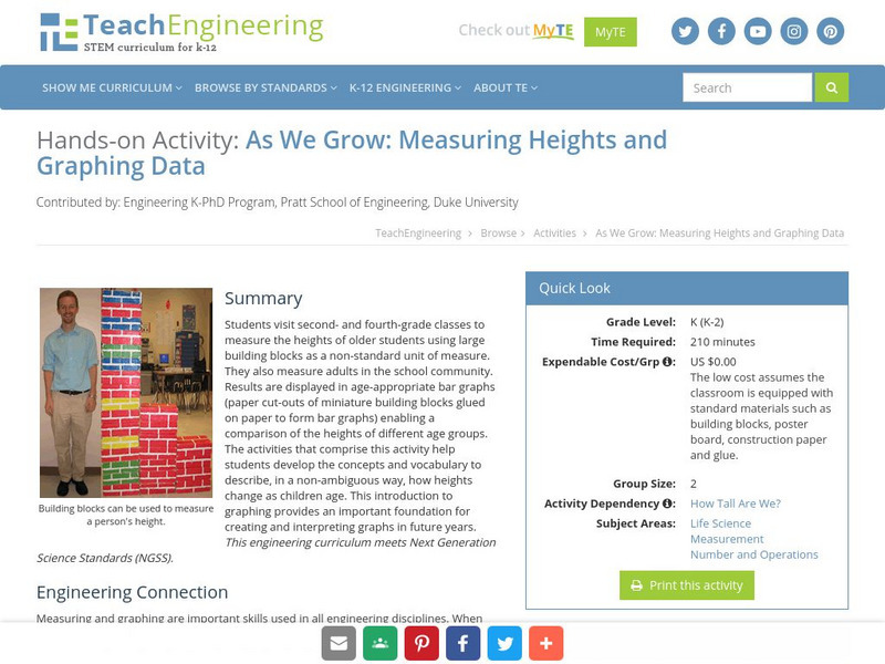 Teach Engineering: Growing and Graphing Activity Teach Engineering: Growing and Graphing Activity